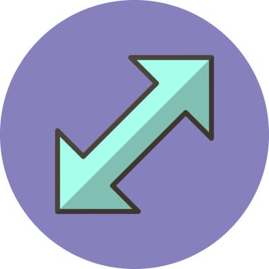 Kişisel ve ticari kullanım için temel öğesi simgesi.