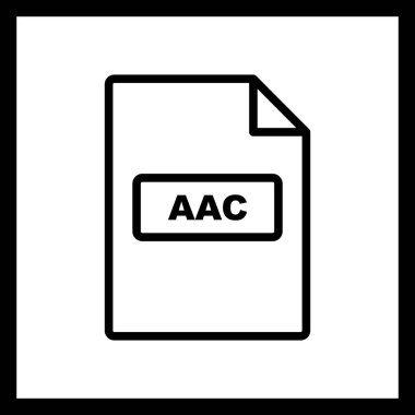 AAC simge vektör