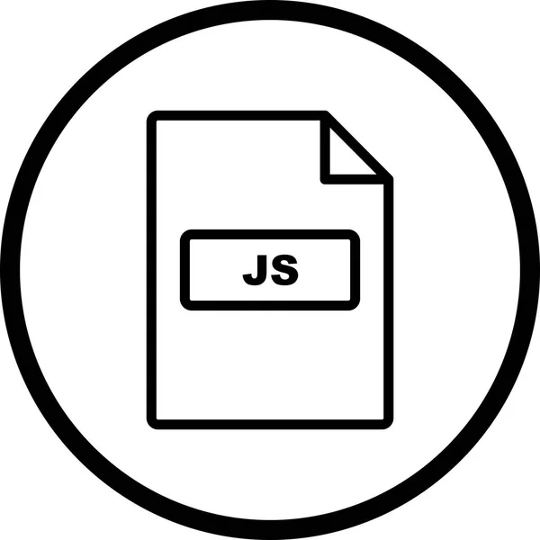 Векторна Icon Js — стоковий вектор