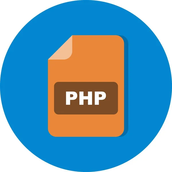 Ícone vetorial PHP — Vetor de Stock