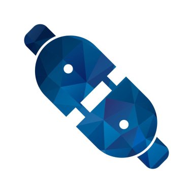 Vektör tak bağlayıcı simgesi