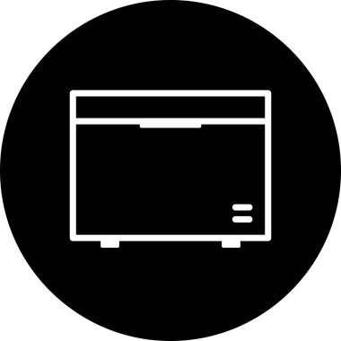 Vektör derin dondurucu simgesi