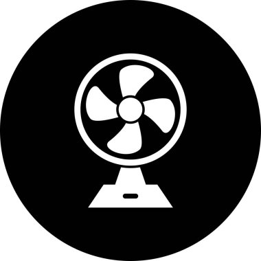 Şarj Fan simge vektör