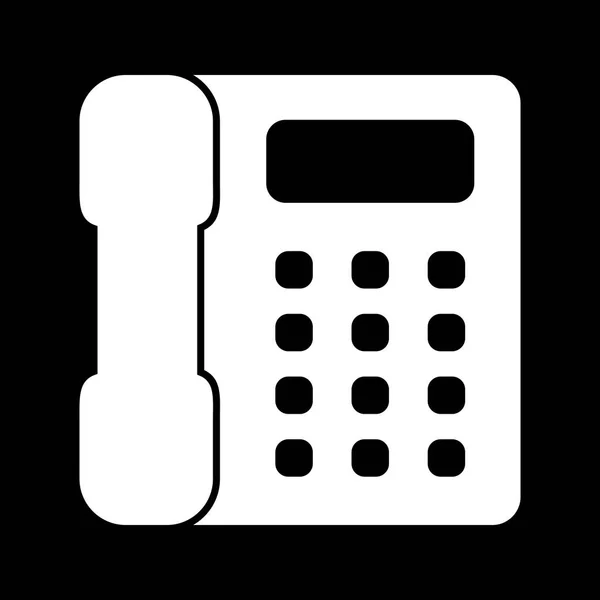 Vector icono del teléfono — Vector de stock