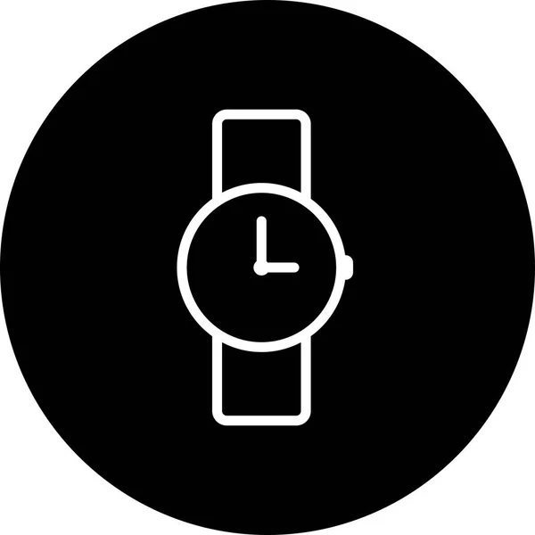 ベクトルの時計アイコン — ストックベクタ