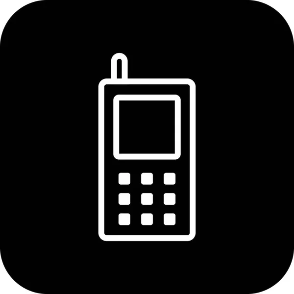 Εικονίδιο του φορέα κινητό τηλέφωνο — Διανυσματικό Αρχείο