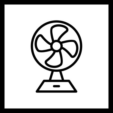 Şarj Fan simge vektör