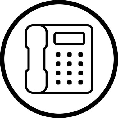 vektör telefon simgesi