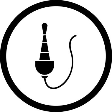 Vektör kablosu kablosu simgesi