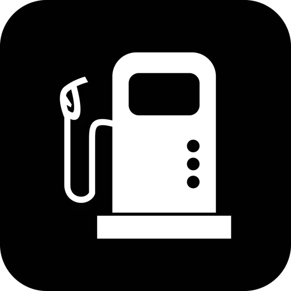 Vetor ícone da estação de combustível — Vetor de Stock