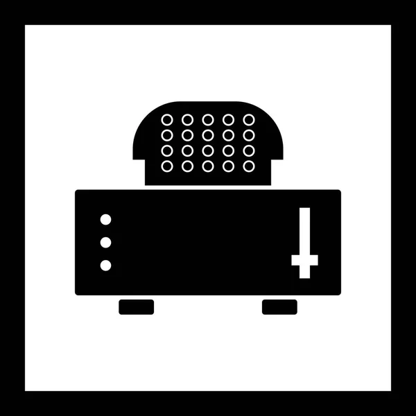 Vector Slice Toaster pictogram — Stockvector