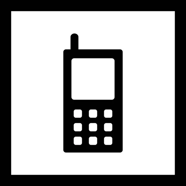 Vector icono del teléfono celular — Vector de stock