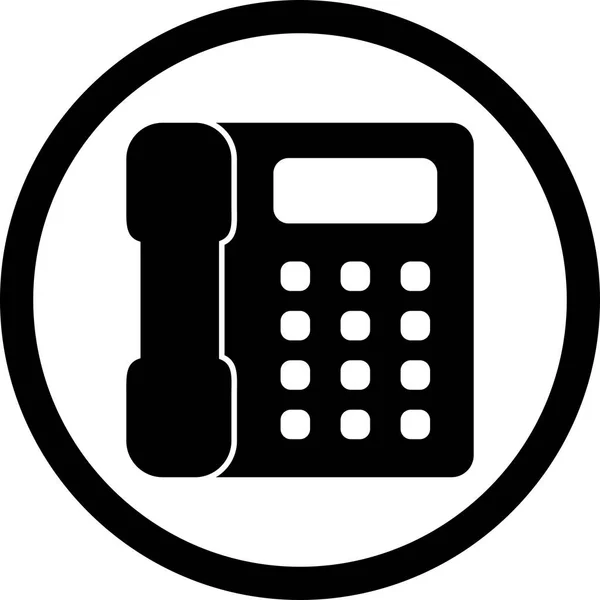 Vector icono del teléfono — Vector de stock