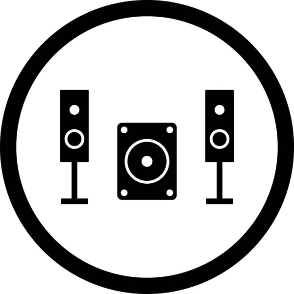 Vector Muzyka System Icon — Wektor stockowy