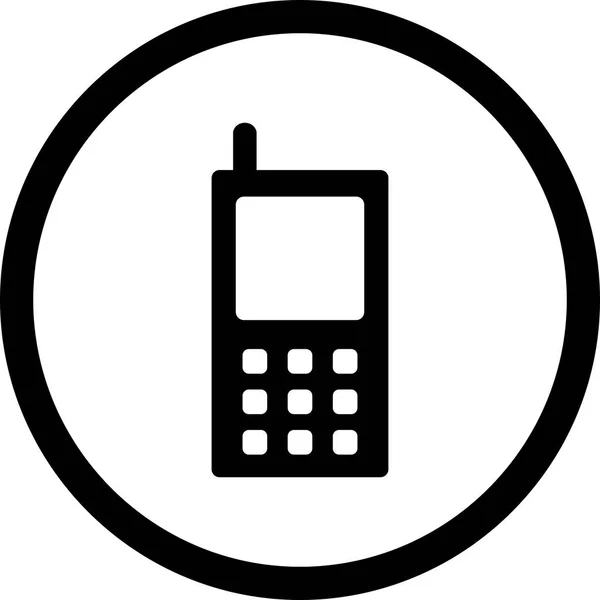 Ícone do telefone celular vetorial — Vetor de Stock