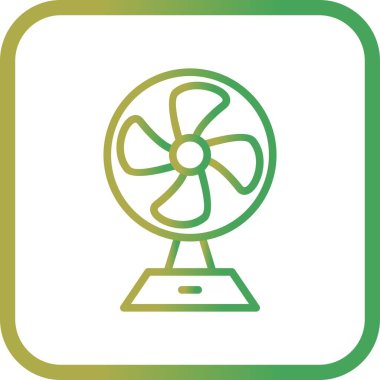 Şarj Fan simge vektör