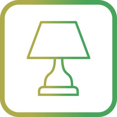 vektör lamba simgesi