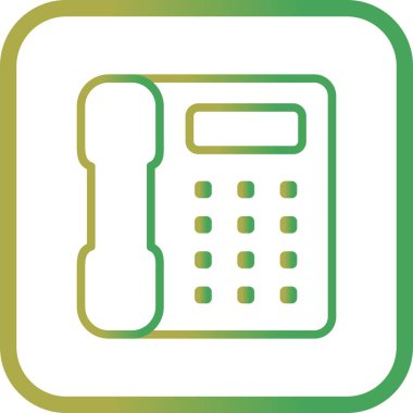 vektör telefon simgesi