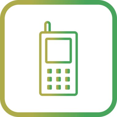 Vektör cep telefonu simgesi