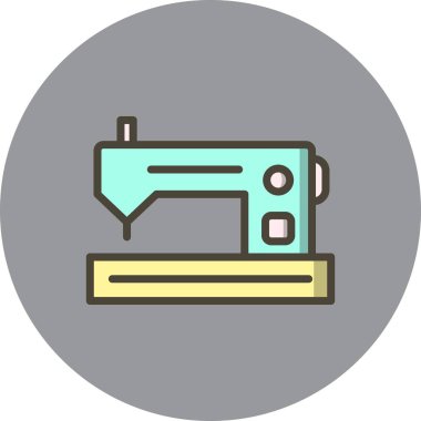 Vektör dikiş makinesi simgesini 