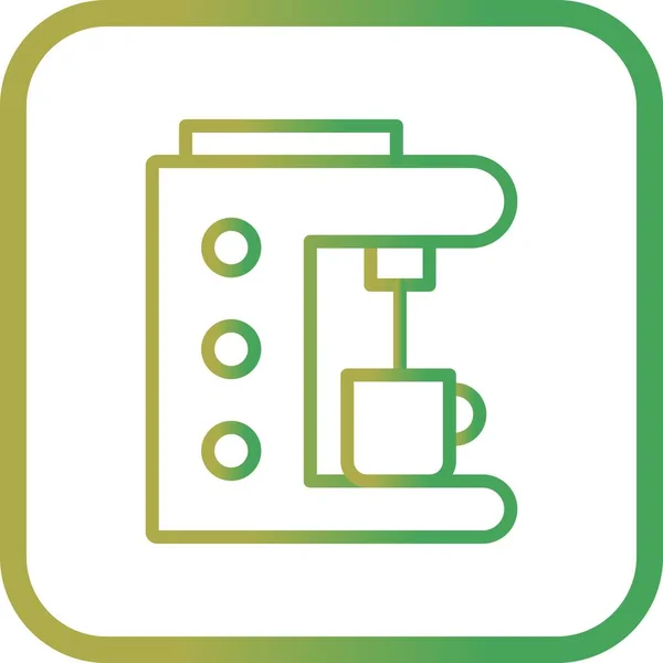 Vector Coffee Maker Icon — Stock Vector