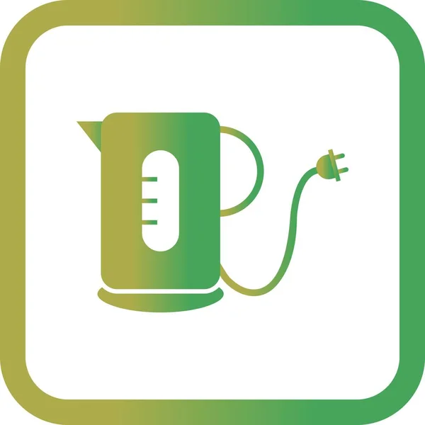 Vector Kettle Icon — Stock Vector