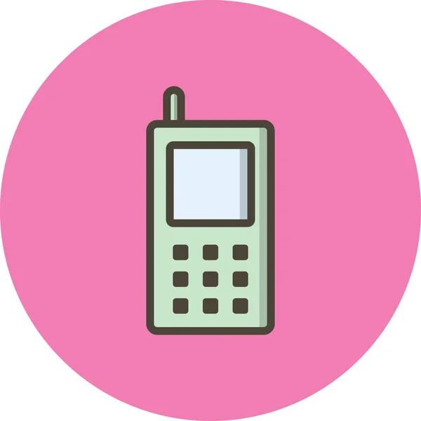 Vector icono del teléfono celular — Archivo Imágenes Vectoriales
