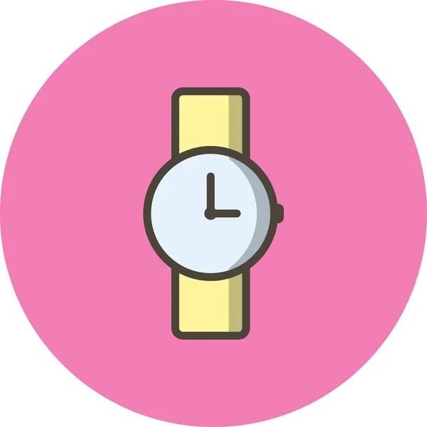 Vector icono del reloj — Vector de stock