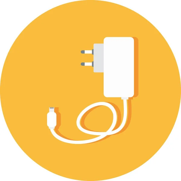 Vector Mobile Charger Icon — Stock Vector