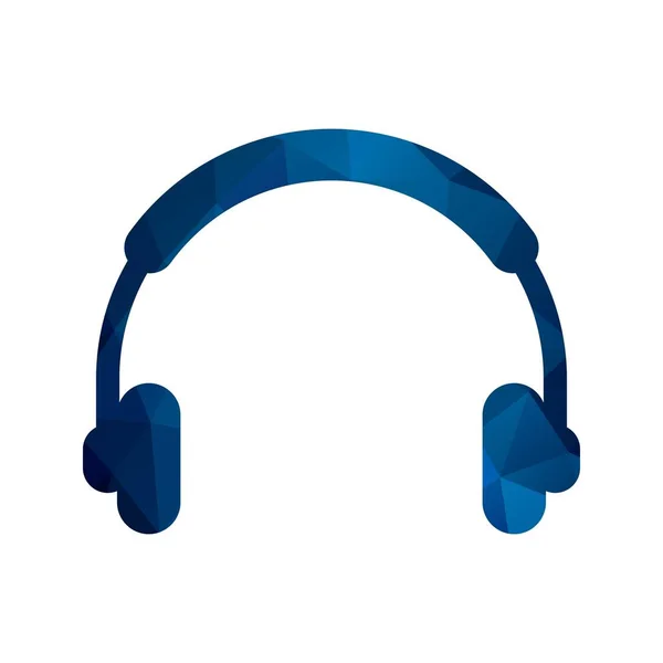 Vector Headphones Icon — Stock Vector