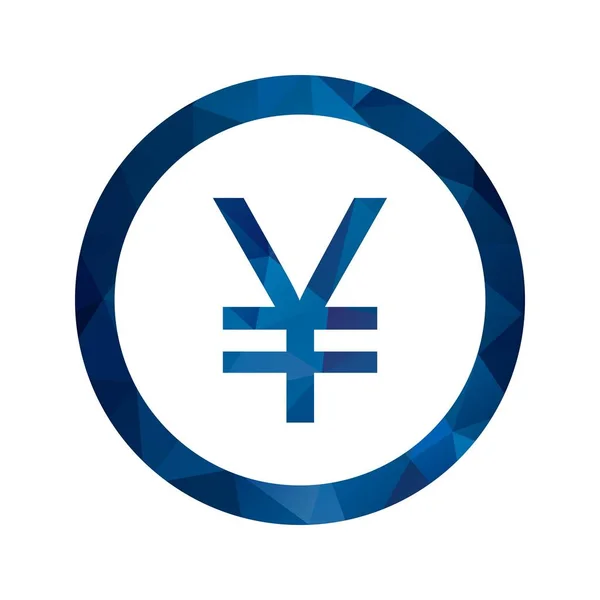 Vektor yen icon — Stock vektor