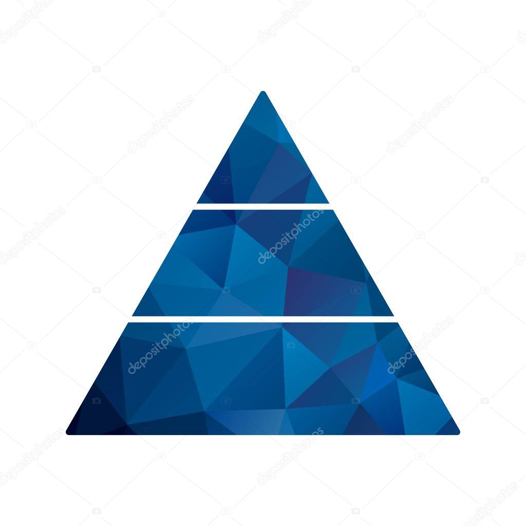 Vector Pyramid Icon     