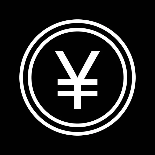 Vector yen pictogram — Stockvector