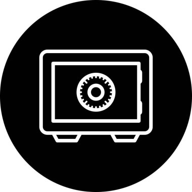 vektör güvenli simgesi 