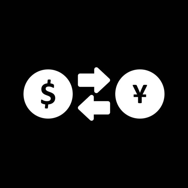 Vector Exchange rate Icon — Stock Vector