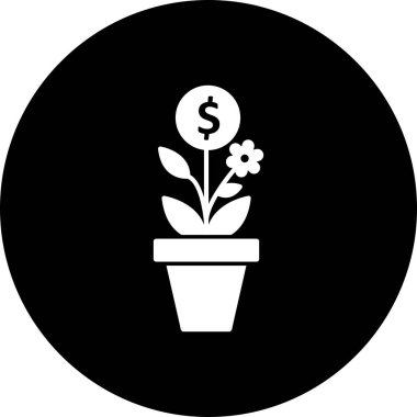 Vektör iş ağaç simgesi   