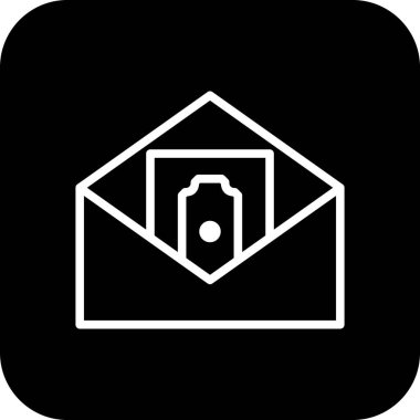 Vektör gönderme para simgesi   