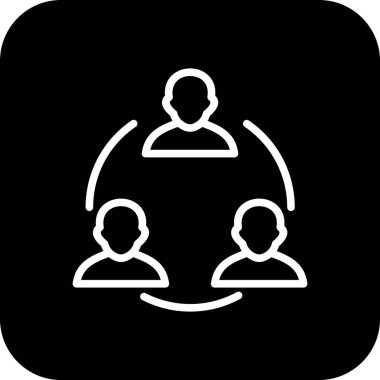 Vektör toplantı simgesi    