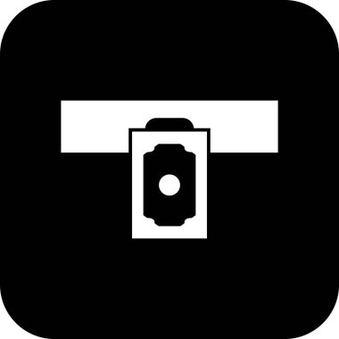 Nakit para çekme simge vektör  