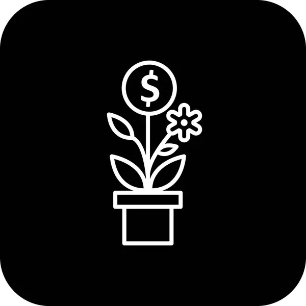 Vektor-Geschäftsbaum-Symbol — Stockvektor