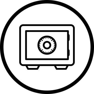 vektör güvenli simgesi 