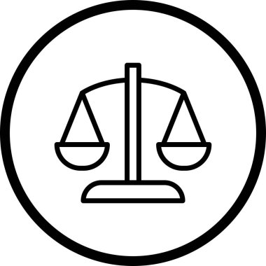 vektör Dengesi simgesini  