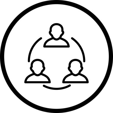 Vektör toplantı simgesi    