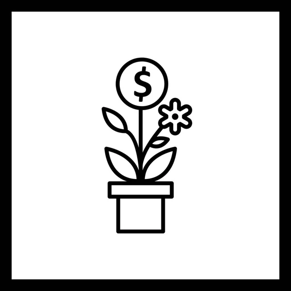 Vektor-Geschäftsbaum-Symbol — Stockvektor