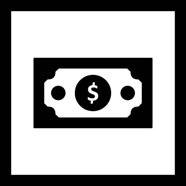 Vektor-Banknotensymbol — Stockvektor