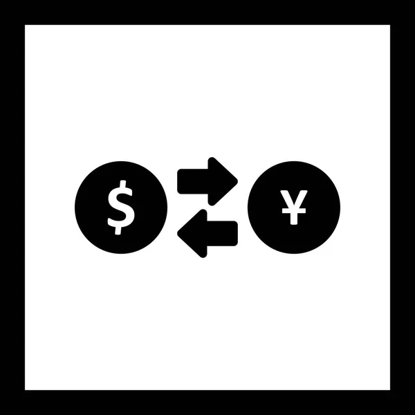 Vector Exchange rate Icon — Stock Vector