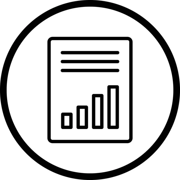 Icono contable vectorial — Archivo Imágenes Vectoriales