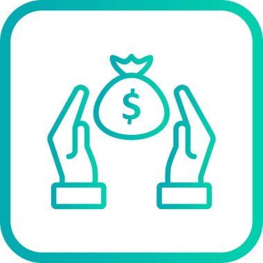 Vektör tasarruf simgesi    