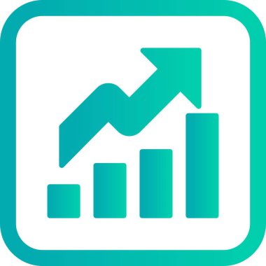 Vektör büyüme simgesi     