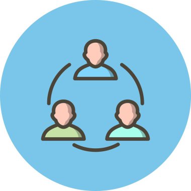 Vektör toplantı simgesi    